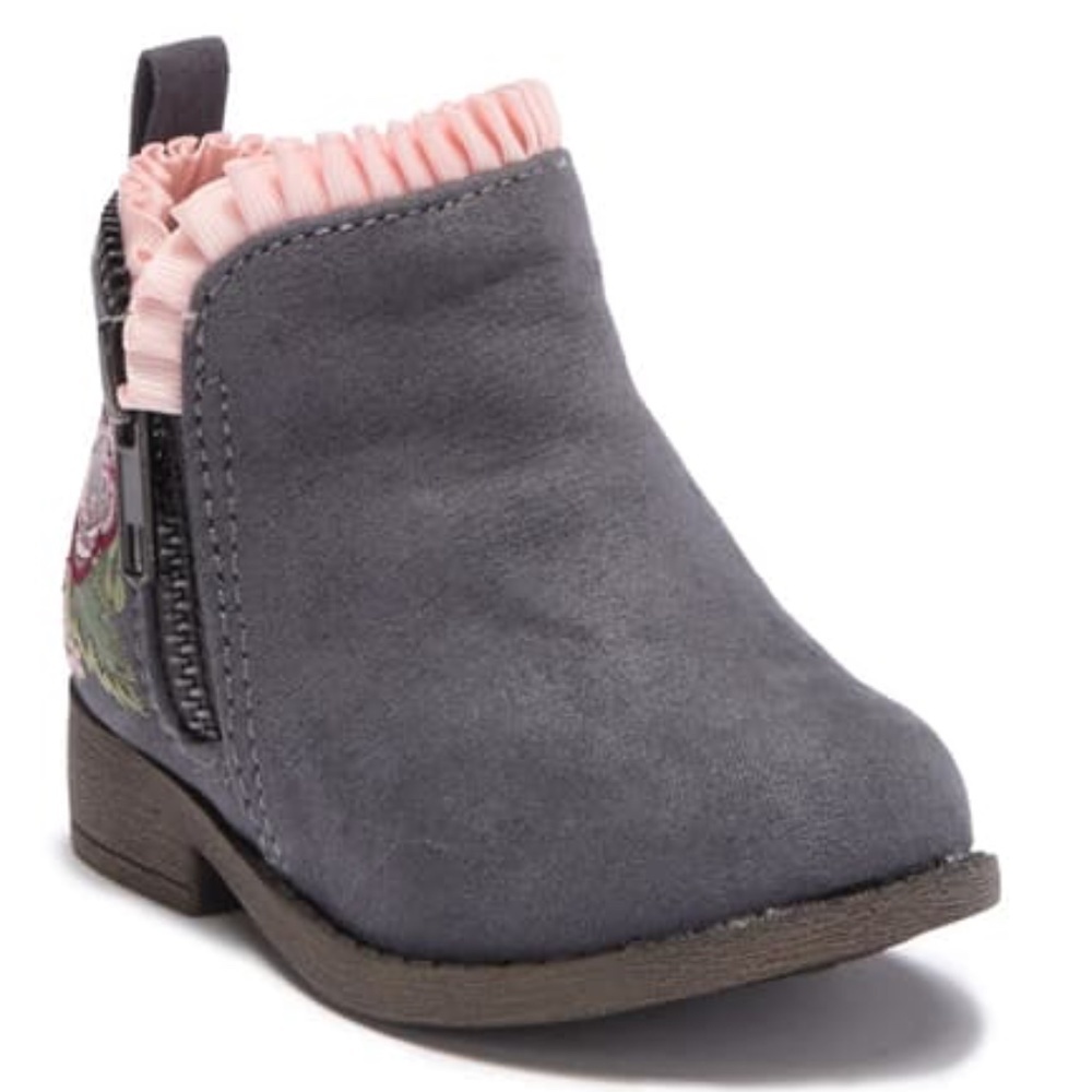 Dr. Scholl's Hayzel Faux Suede Ruffle Bootie